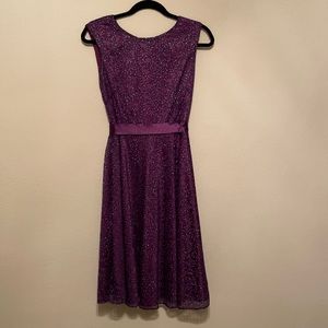 Only worn once purple dress